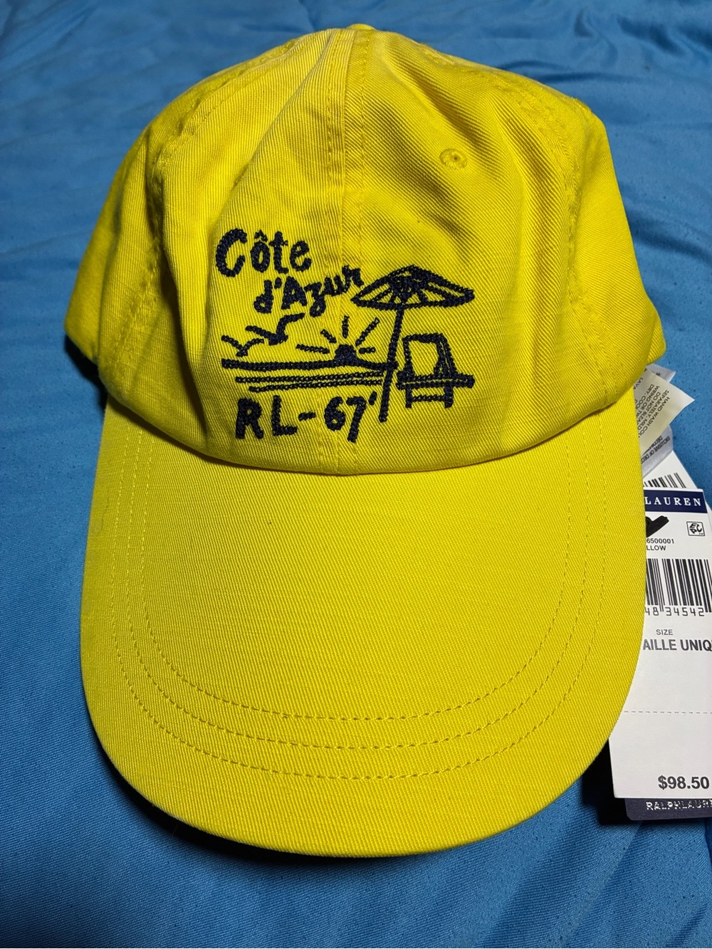 Polo Ralph Lauren & Cote d'Azur hat - Picture 2 of 6